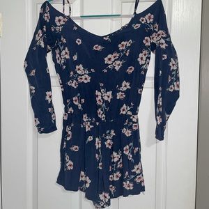 Garage Floral Romper - Size XS